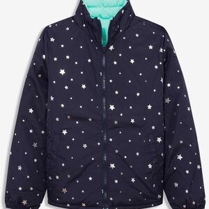 Gap Kids Reversible Light Weight Puffer Jacket Size M